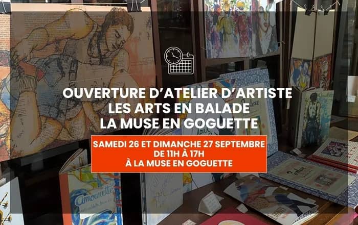 Illustration de l'événement : Ouverture d’atelier d’artiste les arts en balade