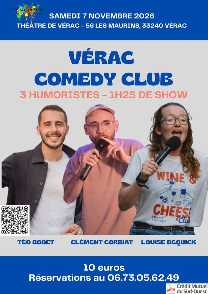 Illustration de l'événement : VERAC COMEDY CLUB, édition 3