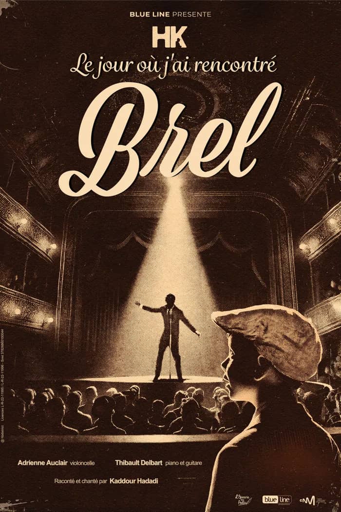 Illustration de l'événement : 03 février 2027 - "Le jour où j'ai rencontré Brel" à Besné (44)