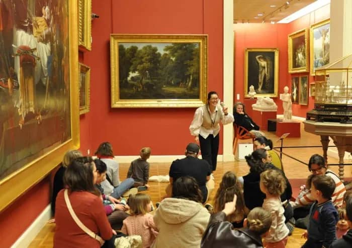Illustration de l'événement : Visite tout-petits : Comptines au musée