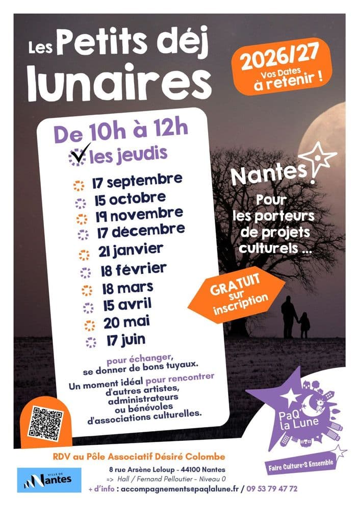 Illustration de l'événement : Les Petits Déj' Lunaires