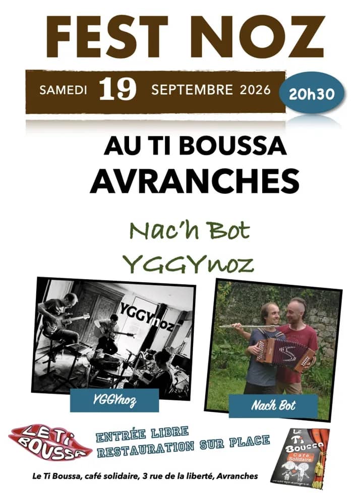 Illustration de l'événement : Fest noz au Ti Boussa