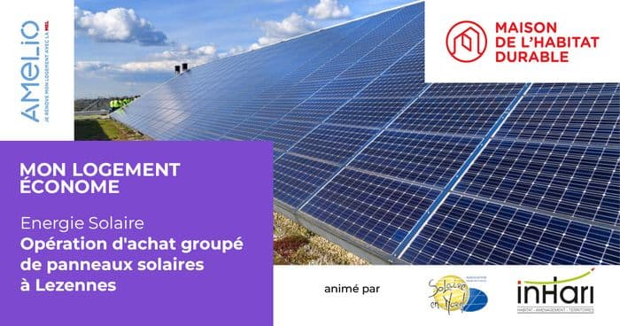 Illustration de l'événement : Opération achat groupé de panneaux solaires à Lezennes