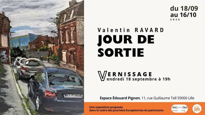 Illustration de l'événement : JOUR DE SORTIE / Valentin Ravard
