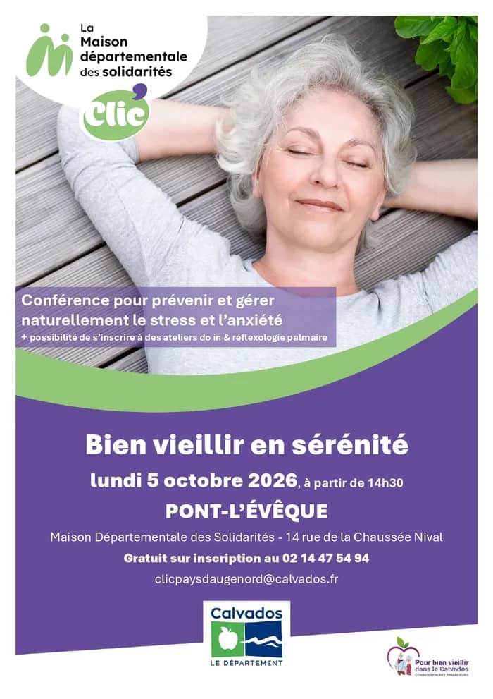 Illustration de l'événement : Bien vieillir en sérénité