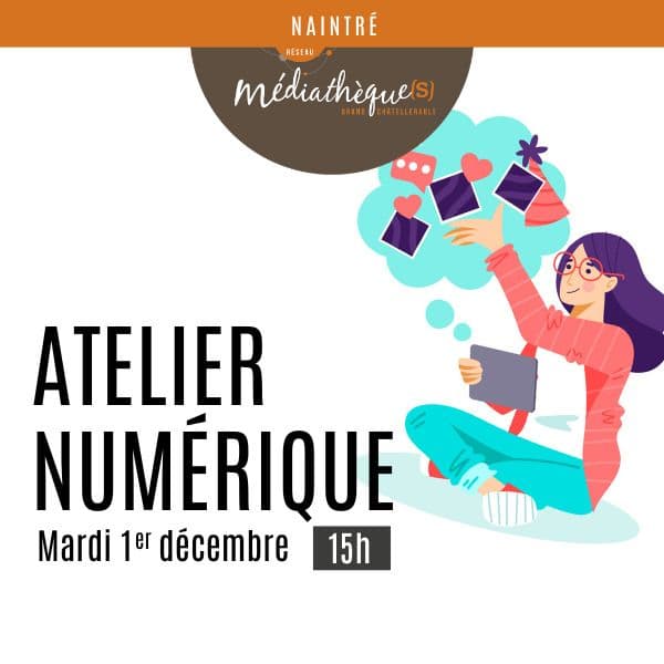 Illustration de l'événement : Atelier numérique :