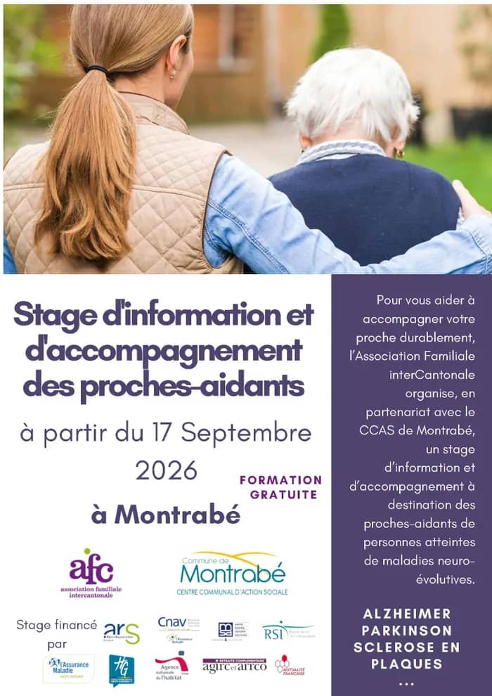 Illustration de l'événement : STAGE D’INFORMATION ET D’ACCOMPAGNEMENT à destination des AIDANTS