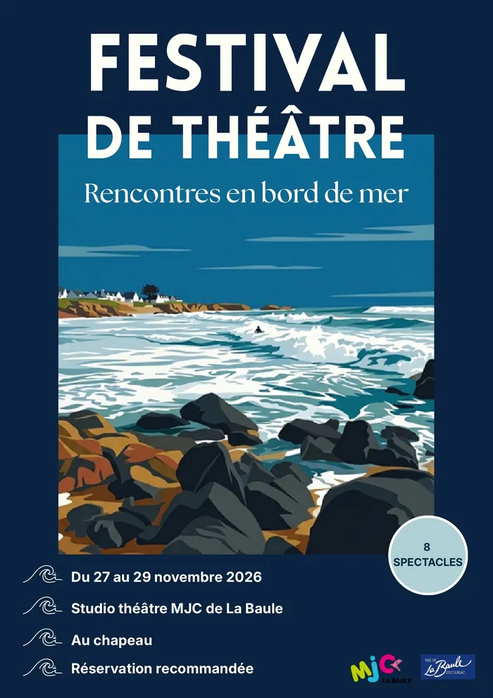 Illustration de l'événement : MJC - festival de théâtre Rencontres en bord de mer