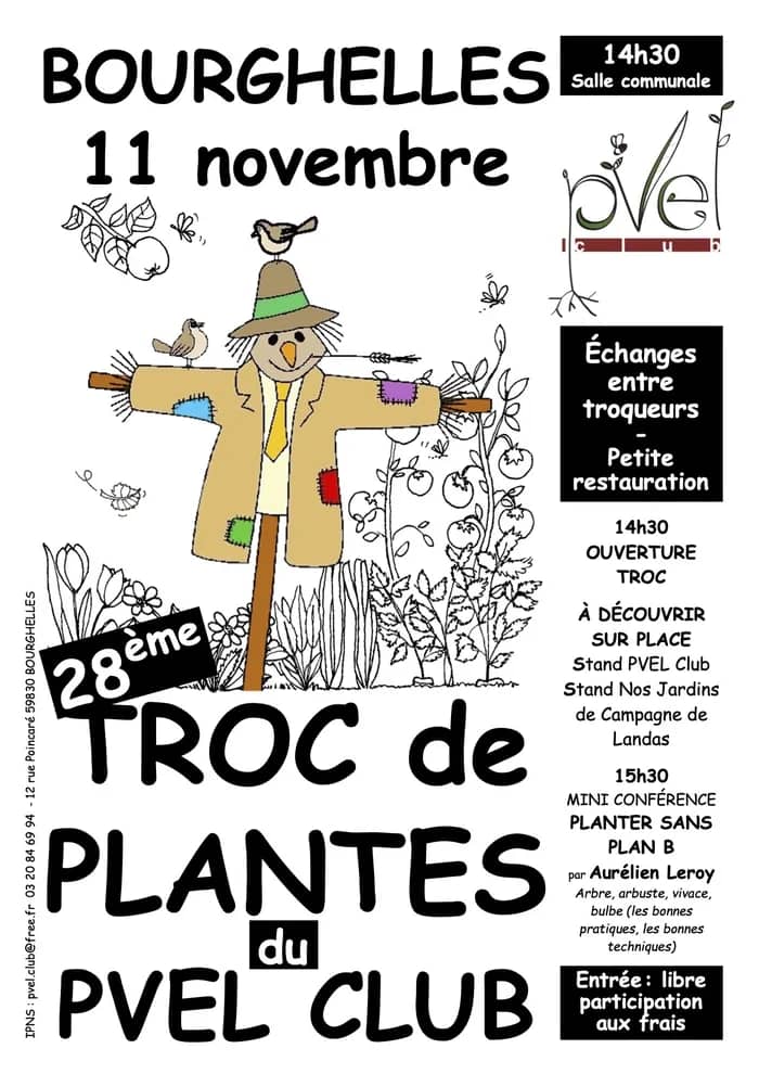 Illustration de l'événement : Troc de plantes à Bourghelles