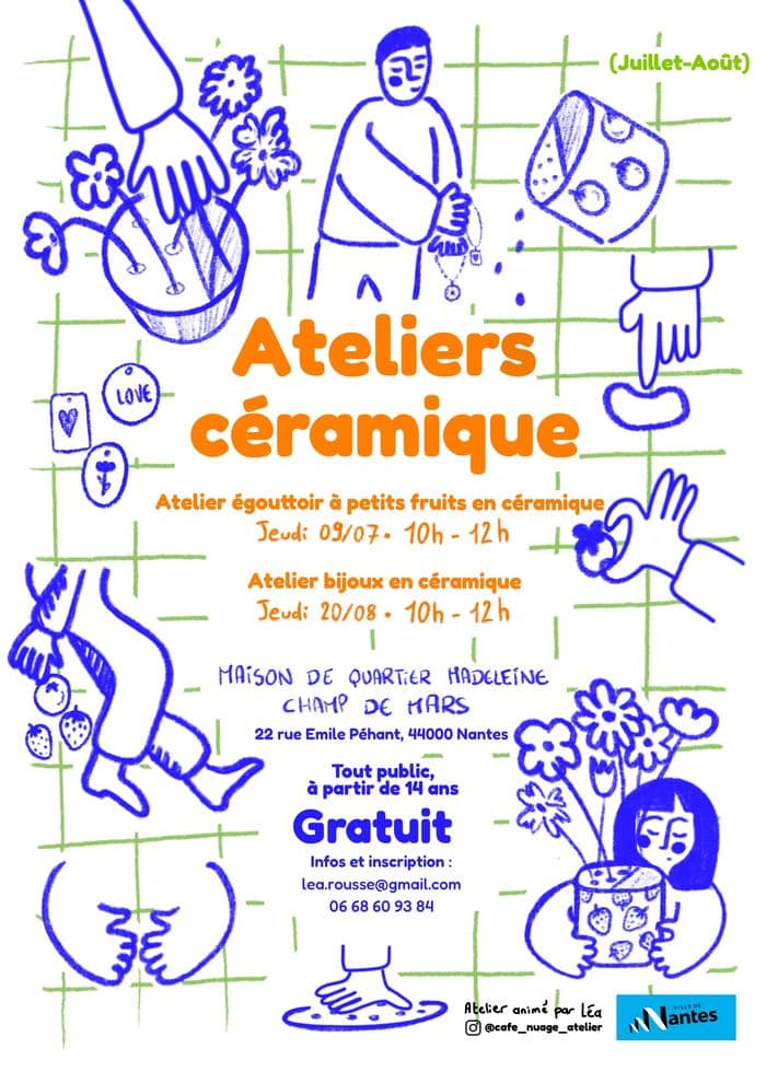 Illustration de l'événement : Atelier bijoux en céramique