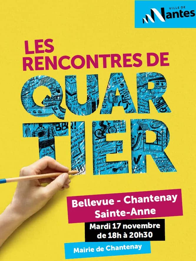 Illustration de l'événement : Les rencontres de quartier Bellevue - Chantenay - Sainte-Anne