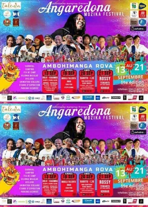 Illustration de l'événement : Festival ANGAREDONA à Ambohimanga Rova (Madagascar)
