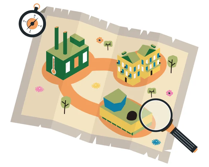 Illustration de l'événement : Le Rallye de l'énergie : sur la piste du réseau de chaleur caché