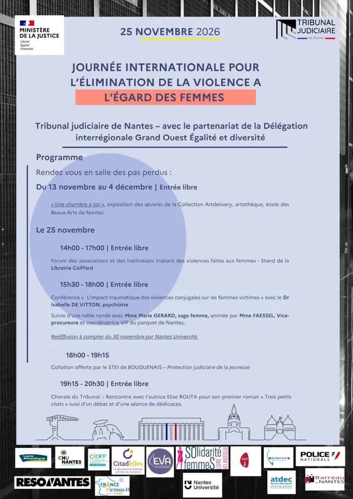 Illustration de l'événement : Journée internationale pour l'élimination de la violence à l'égard des femmes