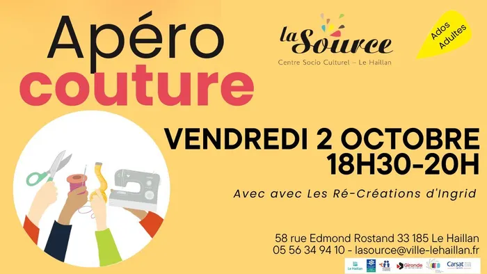 Illustration de l'événement : Apéro Couture