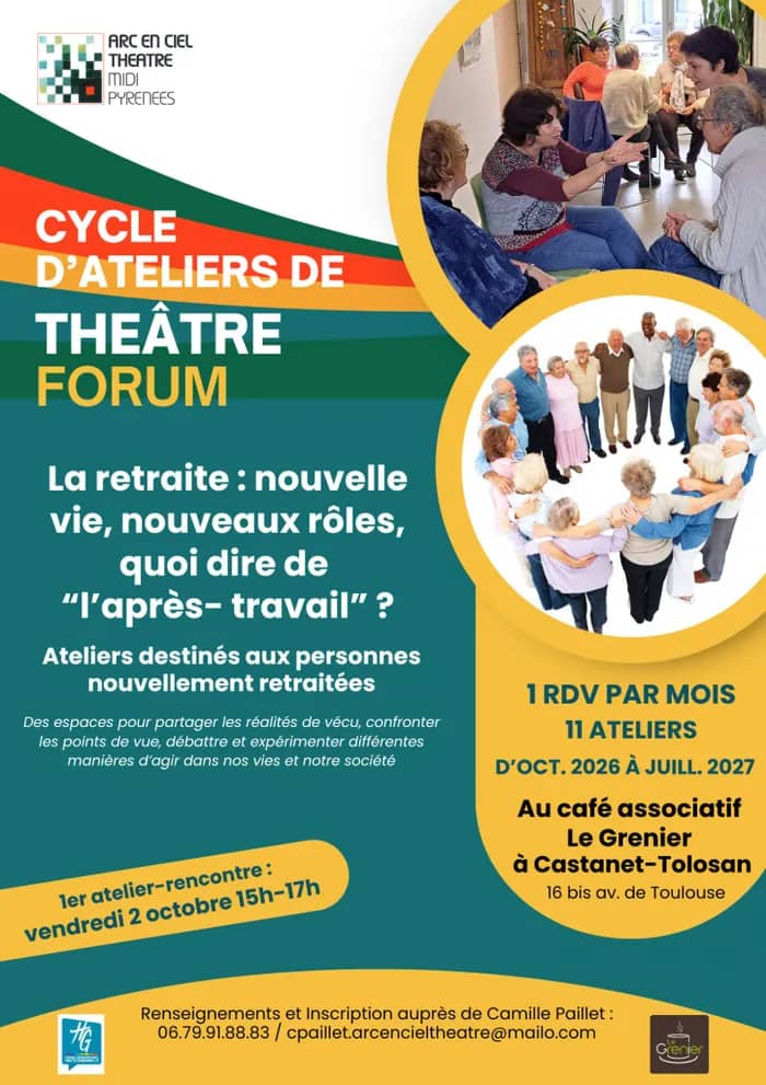 Illustration de l'événement : Théâtre Forum « retraite »
