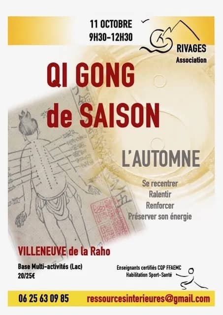 Illustration de l'événement : Qi Gong de Saison L’automne