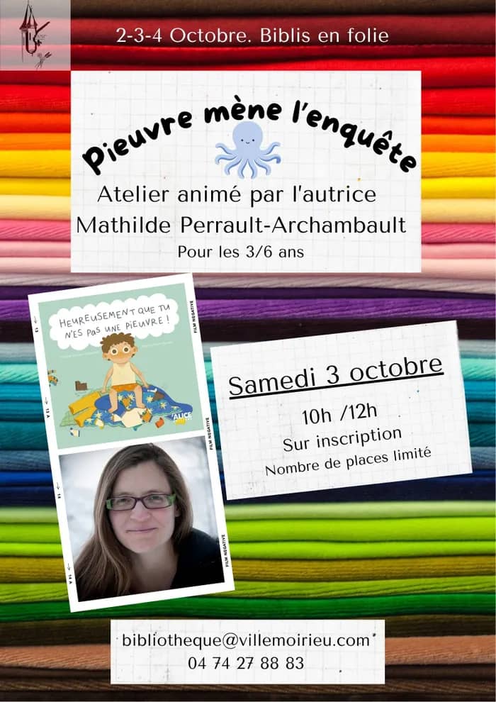 Illustration de l'événement : Pieuvre mène l'enquête