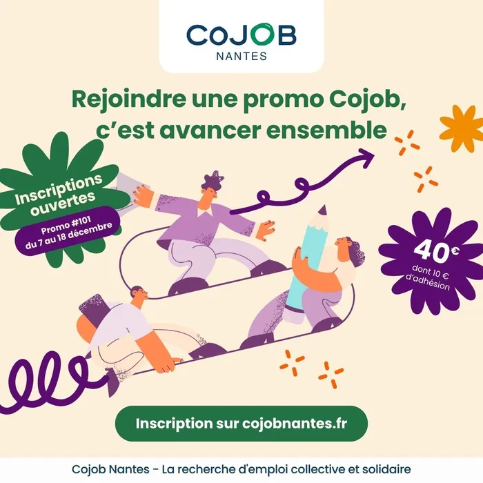 Illustration de l'événement : Promo de recherche d'emploi collective et solidaire