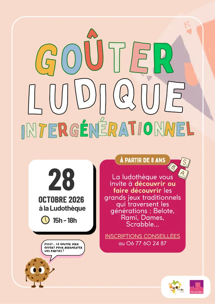 Illustration de l'événement : Goûter, ludique, intergénérationnel