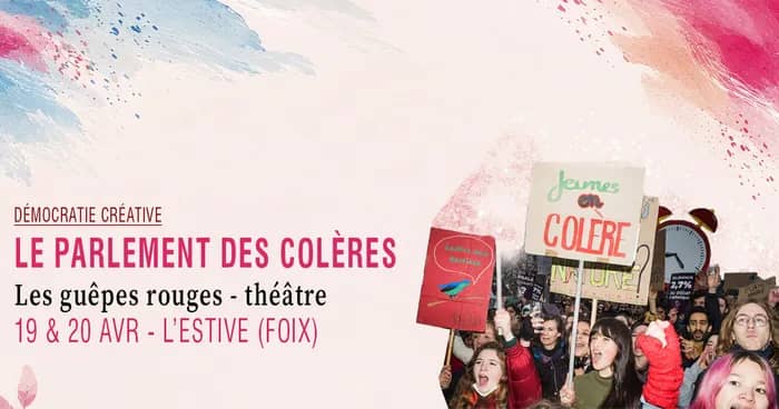 Illustration de l'événement : Le Parlement des colères · Les guêpes rouges, théâtre