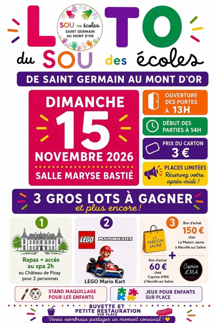 Illustration de l'événement : Loto du Sou des écoles