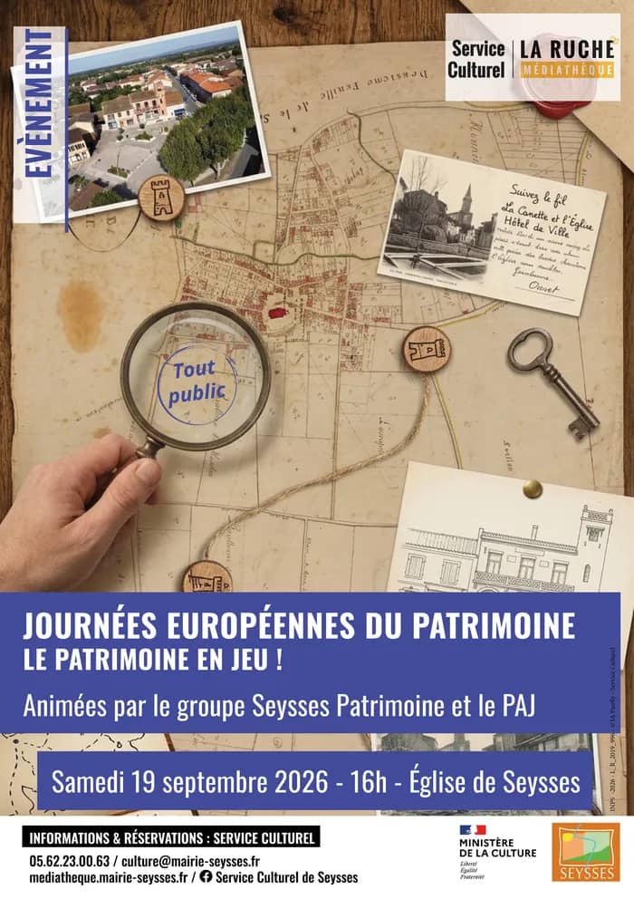 Illustration de l'événement : Le patrimoine en jeu