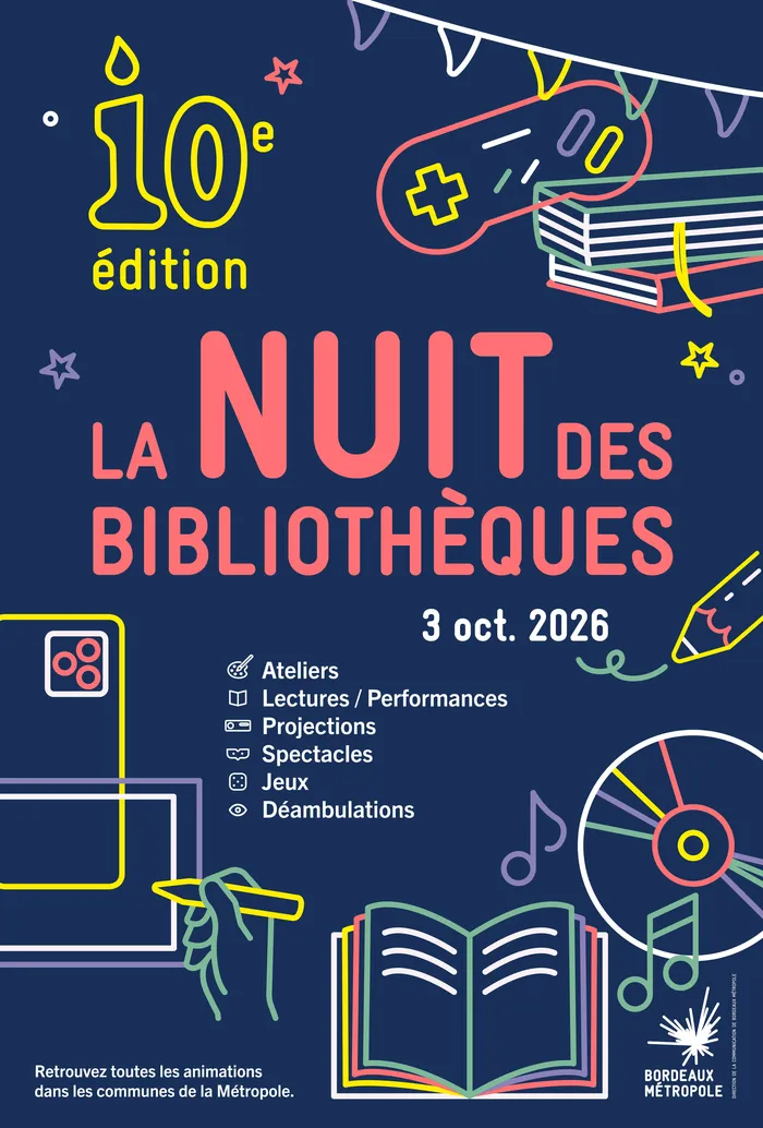 Illustration de l'événement : La nuit des bibliothèques