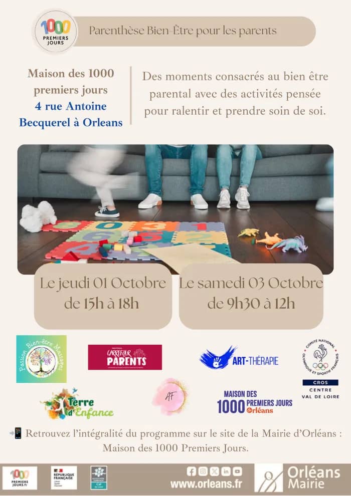 Illustration de l'événement : Parenthèse bien être pour les parents