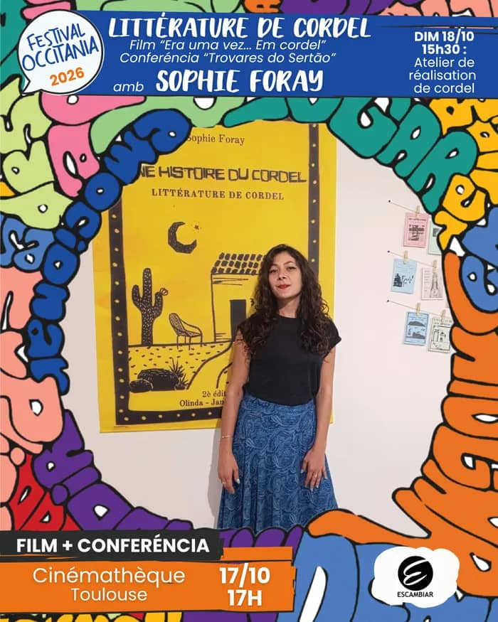 Illustration de l'événement : Littérature de cordel avec Sophie Foray - Festival Occitania