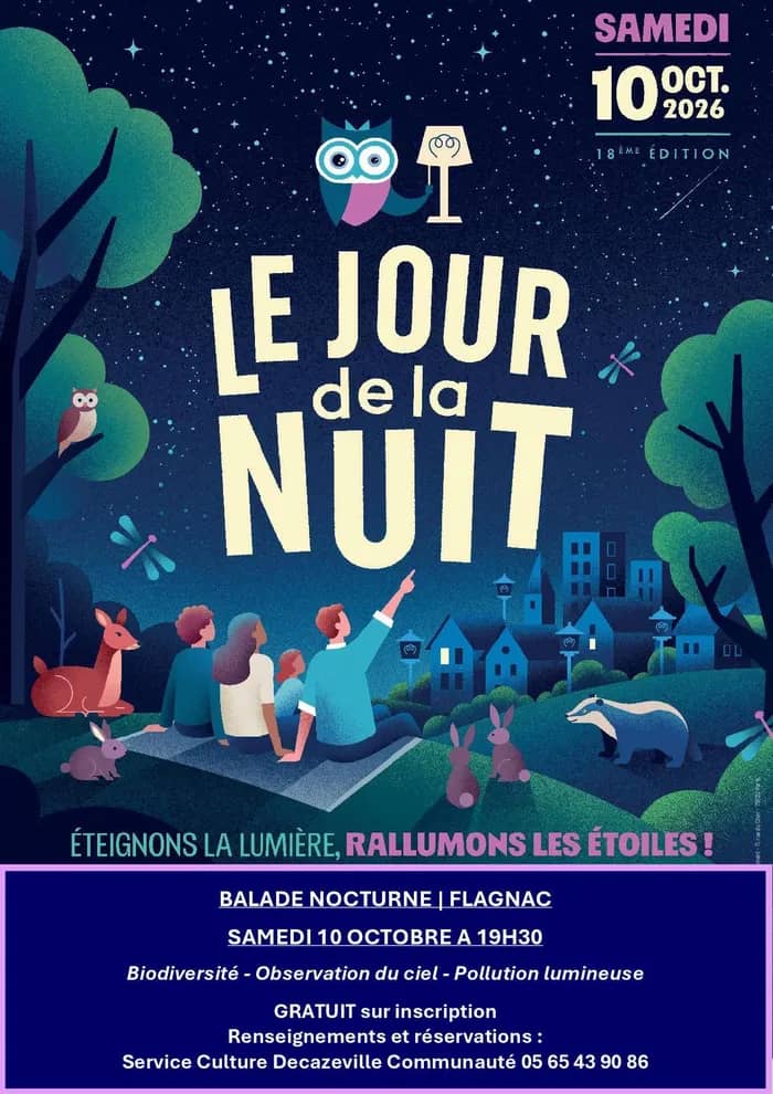 Illustration de l'événement : Le Jour de la Nuit | Balade nocturne insolite