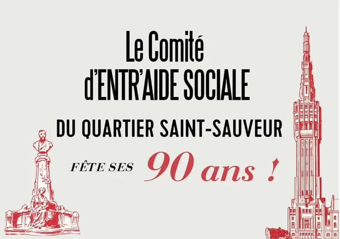 Illustration de l'événement : Le comité d'entraide sociale du quartier Saint-Sauveur fête ses 90 ans