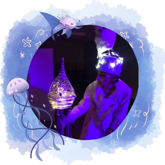 Illustration de l'événement : Spectacle : Voler comme un poisson dans l'eau