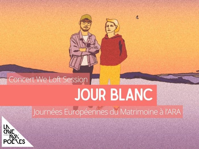 Illustration de l'événement : Journées du Matrimoine : concert We Loft Session avec Jour Blanc
