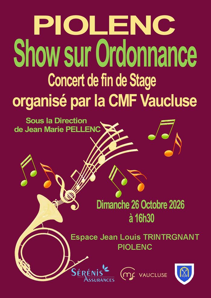 Illustration de l'événement : Concert Show sur Ordonnance