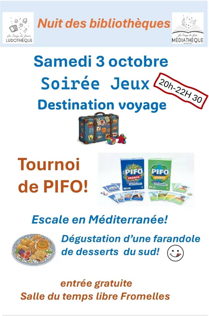 Illustration de l'événement : Soirée Jeux spéciale Méditerranée