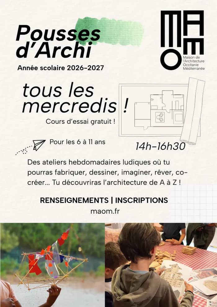 Illustration de l'événement : Les ateliers du mercredi | Pousses d'Archi