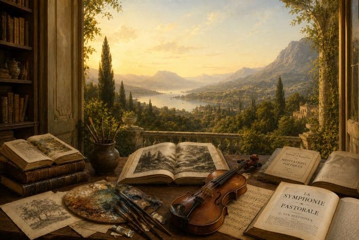 Illustration de l'événement : Paysage et musique - Voyage dans l'histoire musicale, littéraire et artistique du paysage