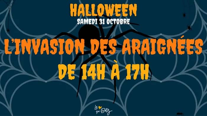 Illustration de l'événement : L’invasion des araignées - Halloween