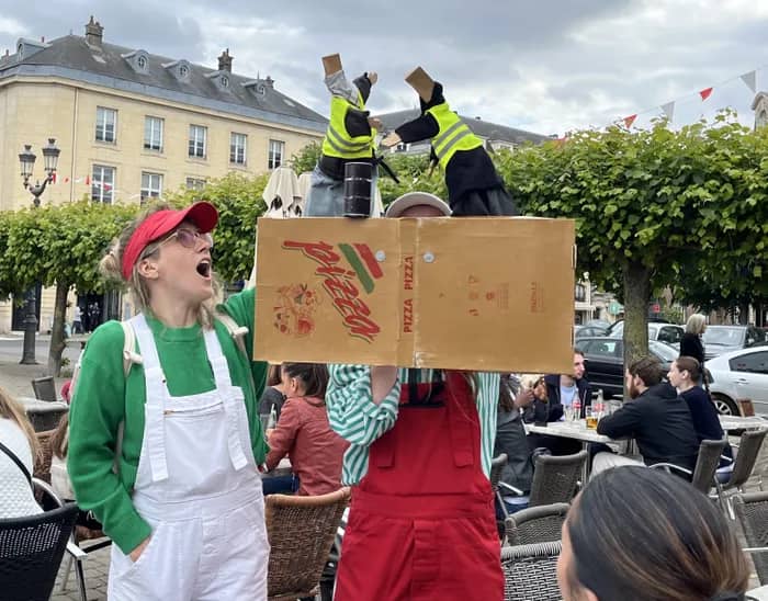 Illustration de l'événement : Pizza puppet !