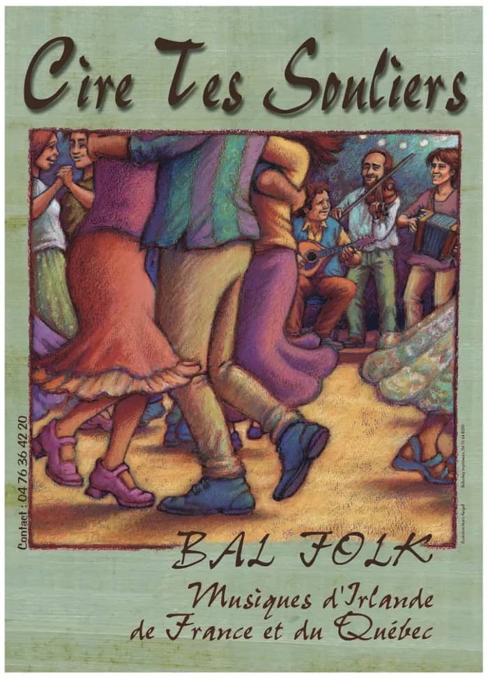 Illustration de l'événement : Bal folk avec "Cire tes souliers"