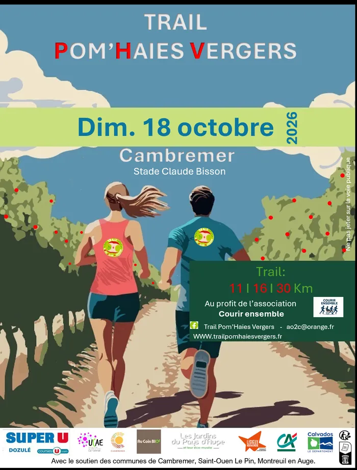Illustration de l'événement : Trail Pom'Haies Vergers