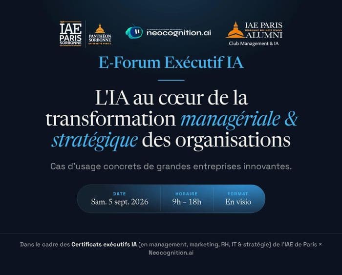 Illustration de l'événement : E-forum Exécutif IA
