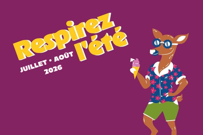 Illustration de l'événement : Respirez l'été : le programme du mois d'août
