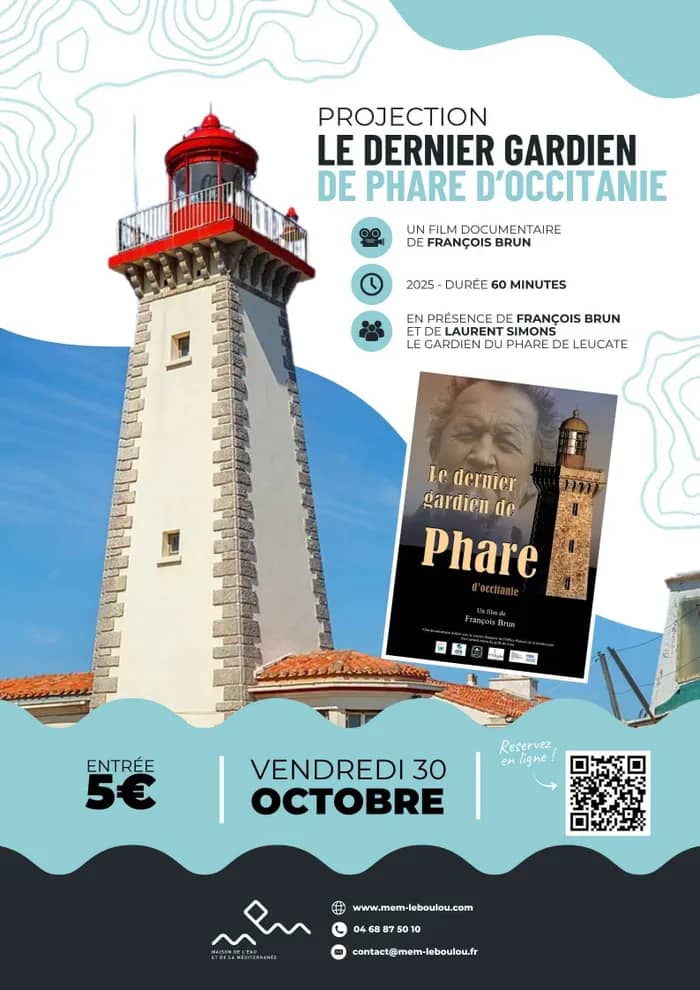 Illustration de l'événement : Projection LE DERNIER GARDIEN DE PHARE D’OCCITANIE