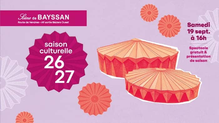 Illustration de l'événement : Présentation de la saison culturelle 26/27