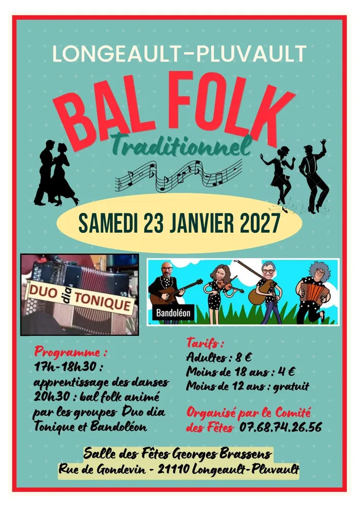 Illustration de l'événement : Bal folk - Trad et atelier d'apprentissage