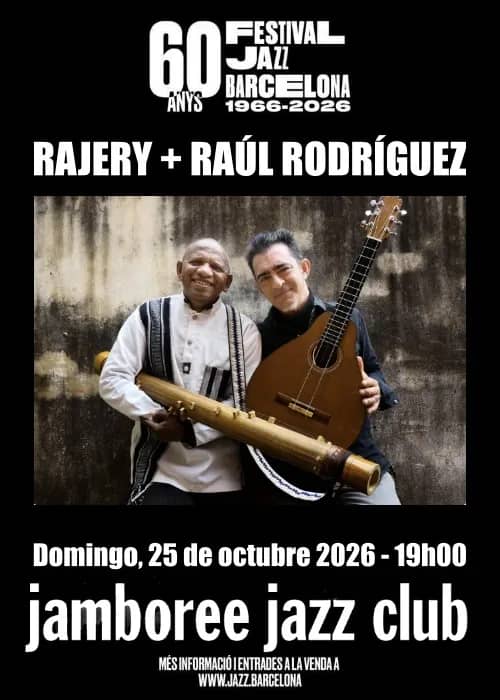 Illustration de l'événement : RAJERY + RAÚL RODRÍGUEZ à Barcelone (Espagne)