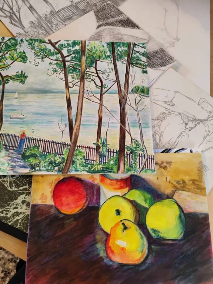 Illustration de l'événement : Cours de dessin intergénérationnel