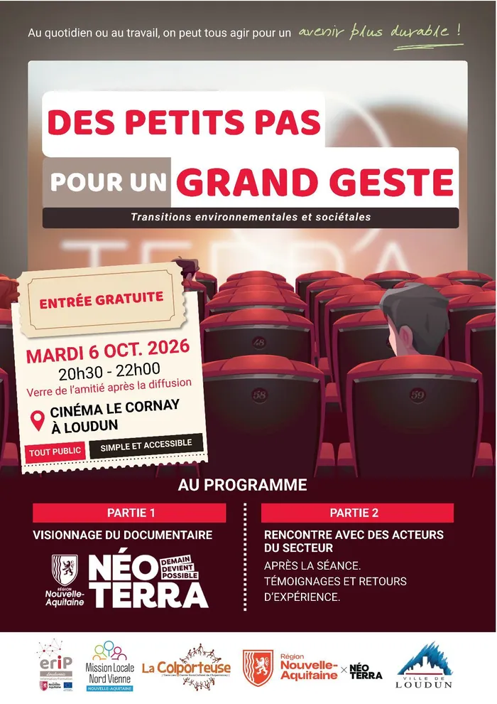 Illustration de l'événement : Des petits pas pour un grand geste